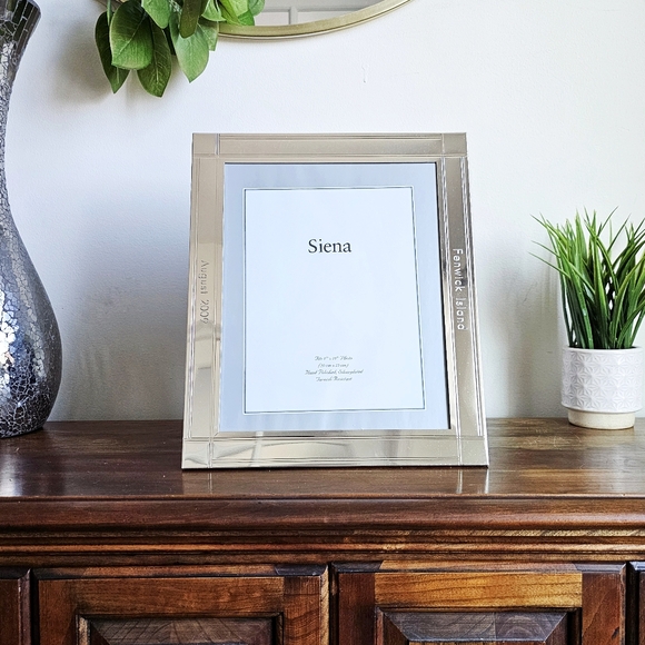 Siena Hand Polished Silverplated Frame Photo Fenwick Island Delaware Aug 2009 - Picture 13 of 15